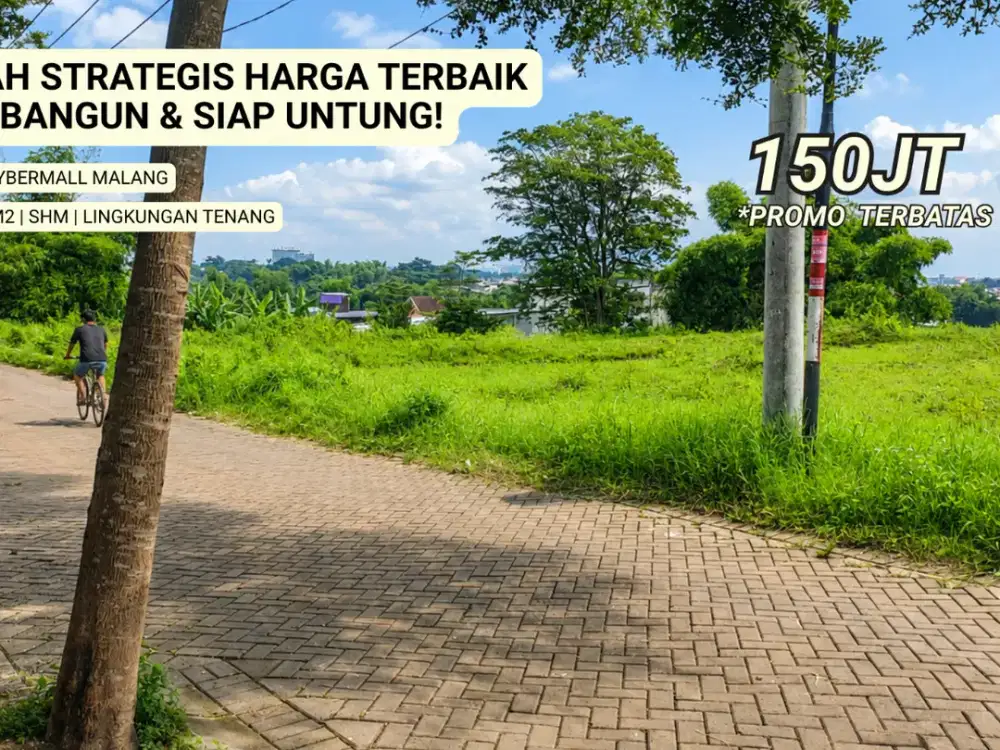 Punya Tanah di Pusat Kota Malang? Mulai 100 Jutaan Saja!