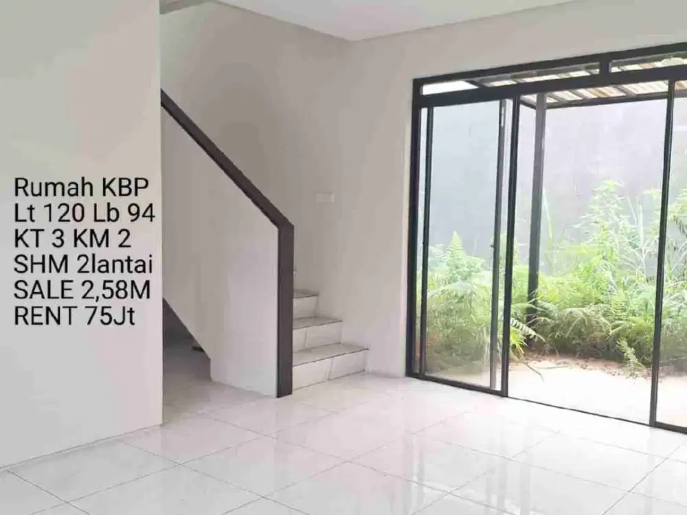 Rumah Kontrakan di Kompleks KBP