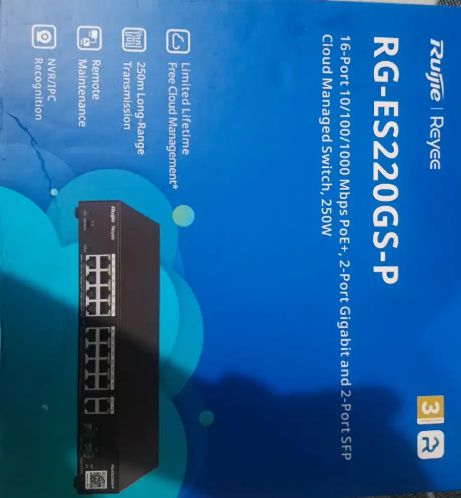 Switch hub RG -ES220GS P rujie 16port