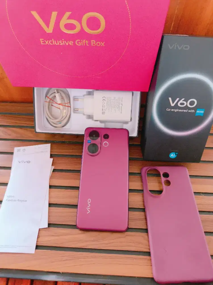 Vivo V60 5G 12/512 Fullset Ori Garansi Panjang