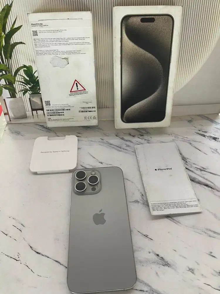 Iphone 15 Pro Max 256gb resmi iBox PA/A