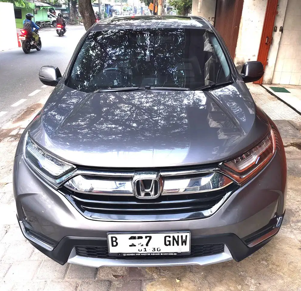 CRV PRESTIGE 1.5 TURBO 2019 ABU2 KM 64rb Record STNK 01/27 MULUS NO PR