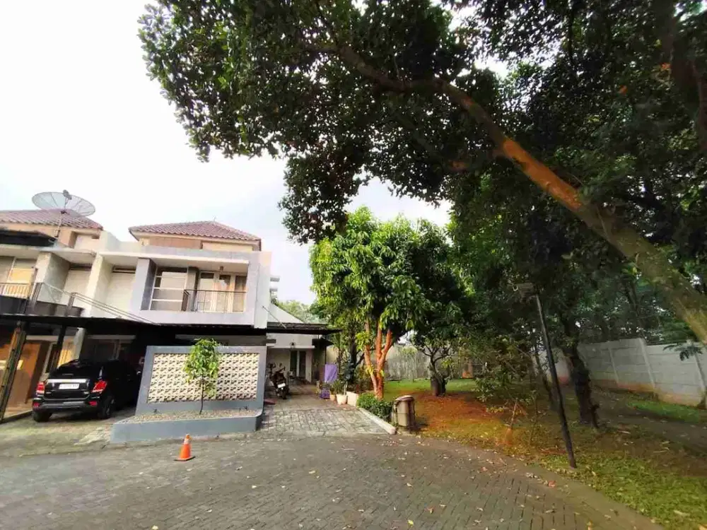 rumah raffles hills bonus tanah samping
