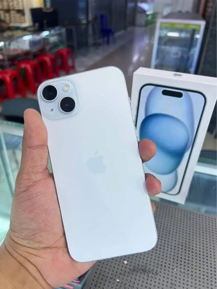 Iphone 15 Plus 128 IBOX (Blue) Mulus Jossjiss