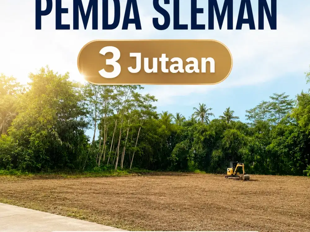 Tanah Jogja 3Jutaan Strategis 5 Menit RSUD Sleman Siap AJB