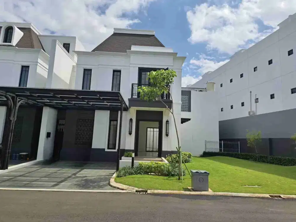 Rumah 2 Lantai, Posisi Hook badan, bebas banjir, Fasilitas Lengkap di cluster Jasmia, Summarecon Crown Gading dekat kota harapan indah, bekasi