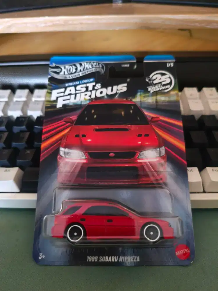 Hot Wheels Fast Furious Dream lineup 
Subaru Impreza