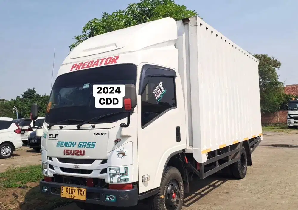 bok JUMBO+MULUS MURAH CDD Isuzu elf NMR 81 Box besi 2024