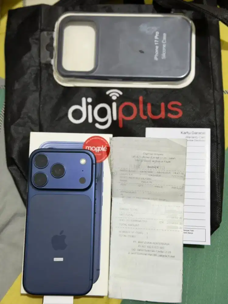 Iphone 17 pro 256GB lengkap garansi resmi on panjang setangan