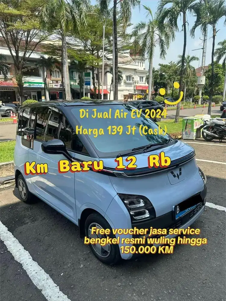 Wuling Air EV KM 12RB Cash Long Range 2024 (tipe paling tinggi)