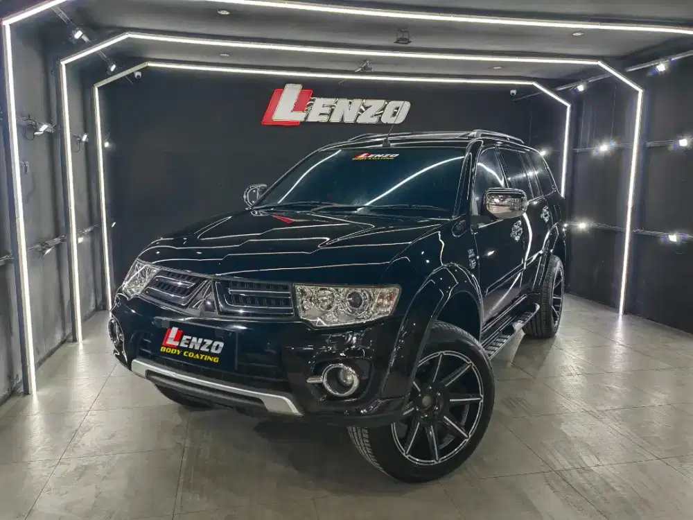 Km88rb OriCat Pajero Dakar VGT diesel matic at 2014 Hitam Lenzo mobil