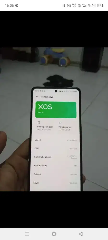 INFINIX NOTE 30 PRO RAM 8/256 NFC