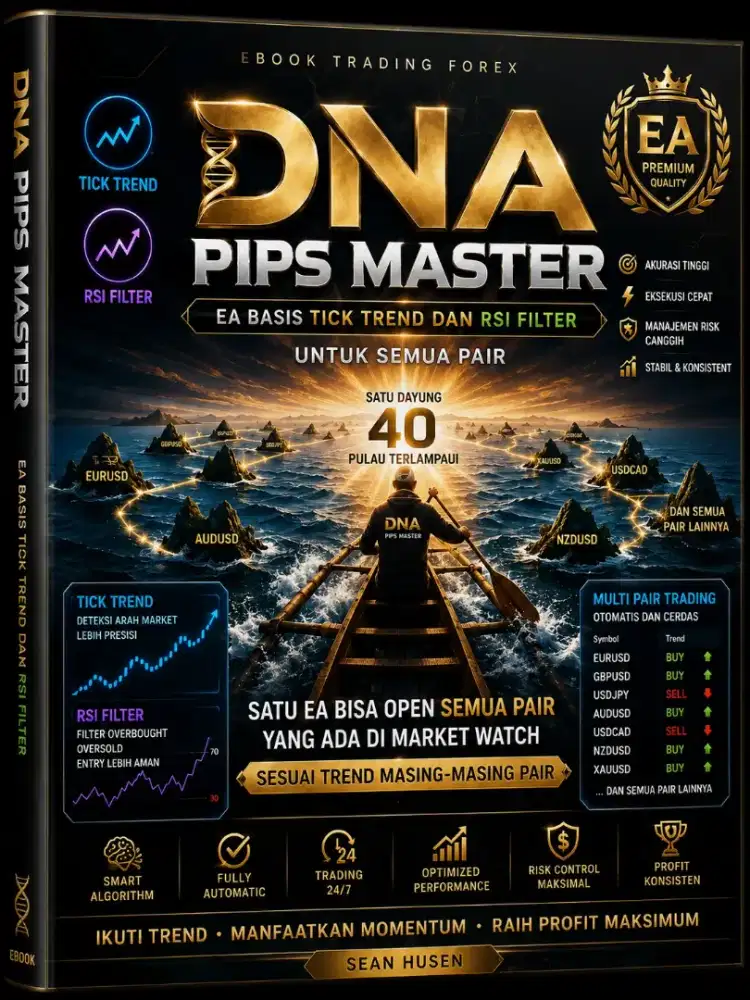 DNA-PIPS MASTER ROBOT TRADING + MANUAL BOOK