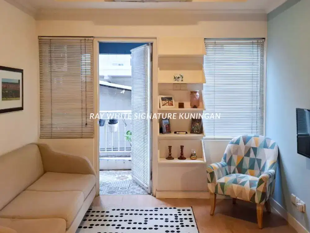 Dijual Apartemen Cantik Sudirman Park Furnished