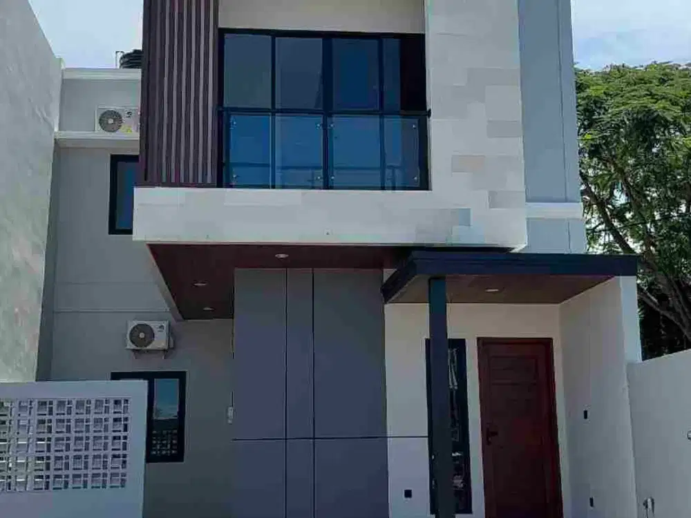 Di jual rumah modern SHM 2 lantai dekat tol Nusa dua