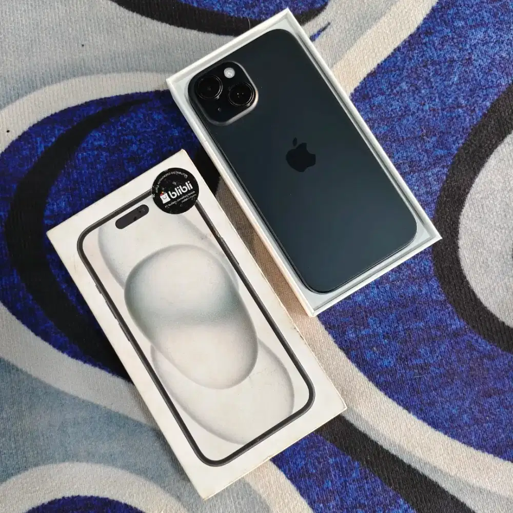 iPhone 15 128 gb garansi resmi sampe februari 2027