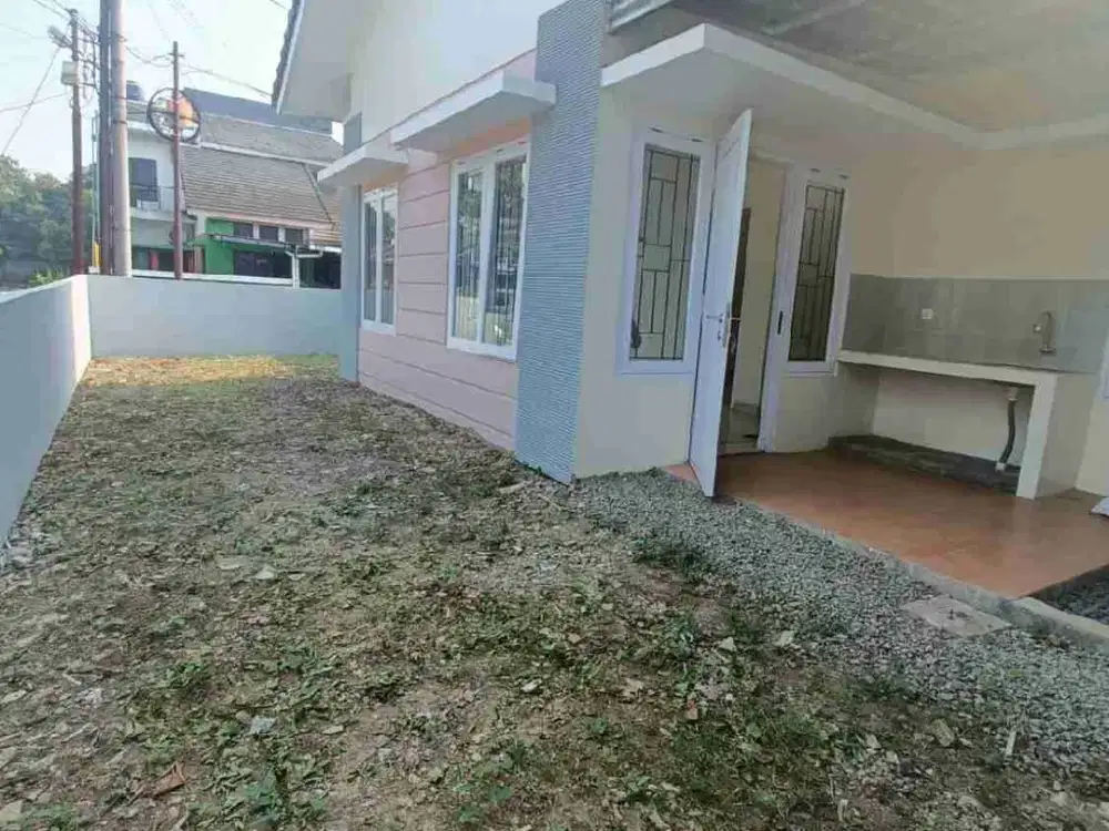 Rumah Hoek Siap Huni dalam cluster di Harvest city cileungsi