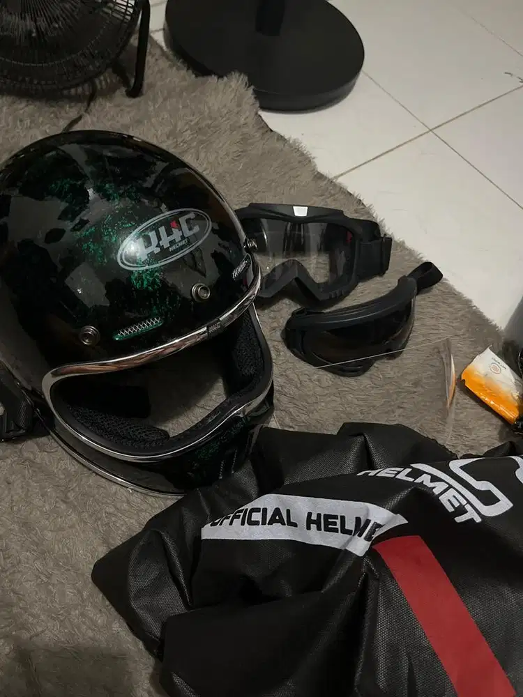 Helm Cakil KHC Fullface (Bonus 2 Google Glasses)
