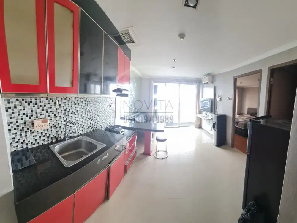 Dijual Apartemen Green Central City Gajah Mada Jakarta Barat – 2 BR 47 m2 Fully Furnished Nego