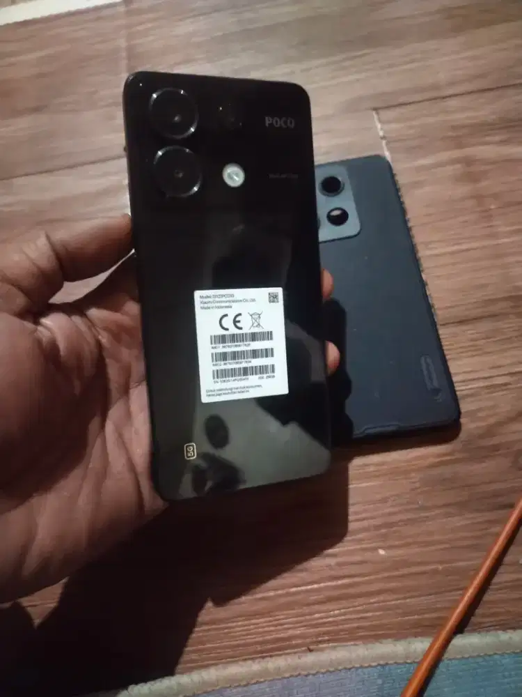 Pocophone X6 5g ram 12/256 unit only, normal bisa tt handphone