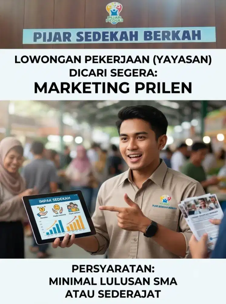 Di butuhkan segera marketing