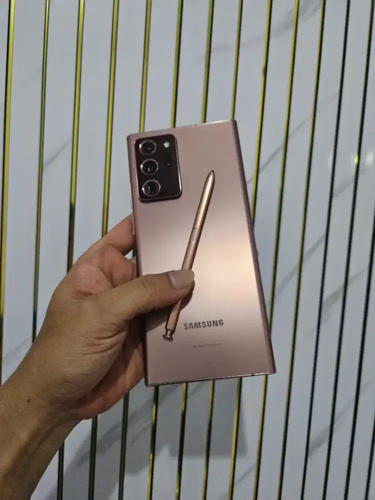 SAMSUNG NOTE 20 ULTRA 8/256GB BRONZE RESMI SEIN (-garis)