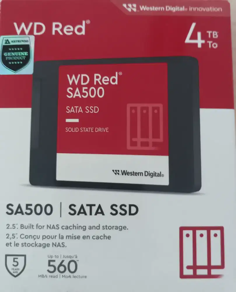 WD RED SA500 2.5 4TB