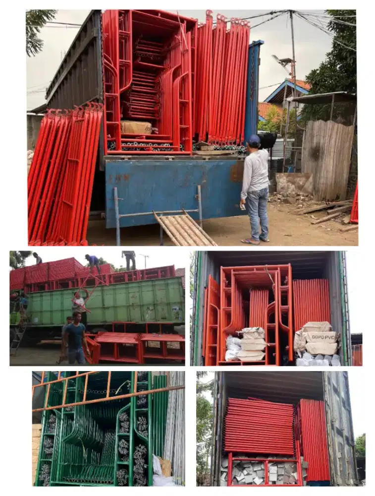 Scaffolding baru per set