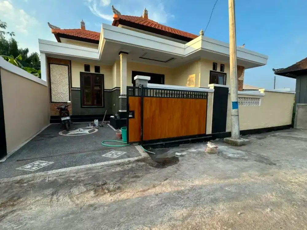 RUMAH MINIMALIS BARU GRESS JLN ANGGUNGAN LUKLUK 3BR 1,2M