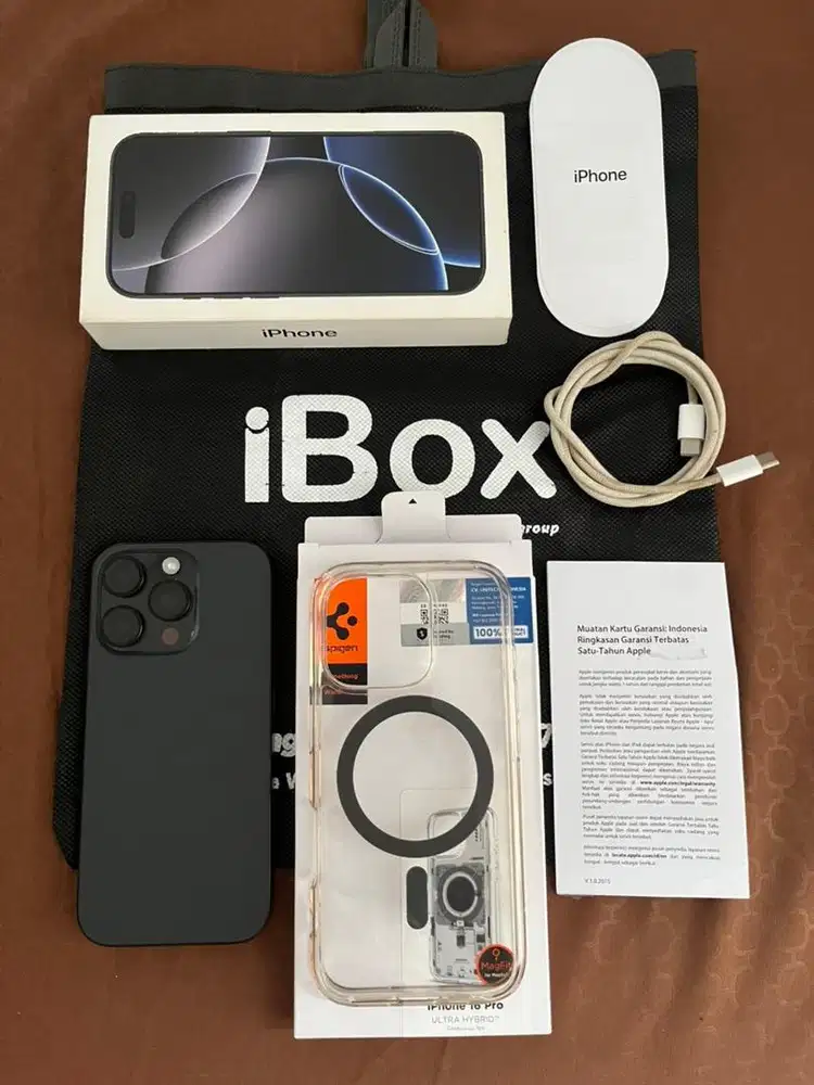 iPhone 16 Pro 128 iBox BH 100% Garansi on