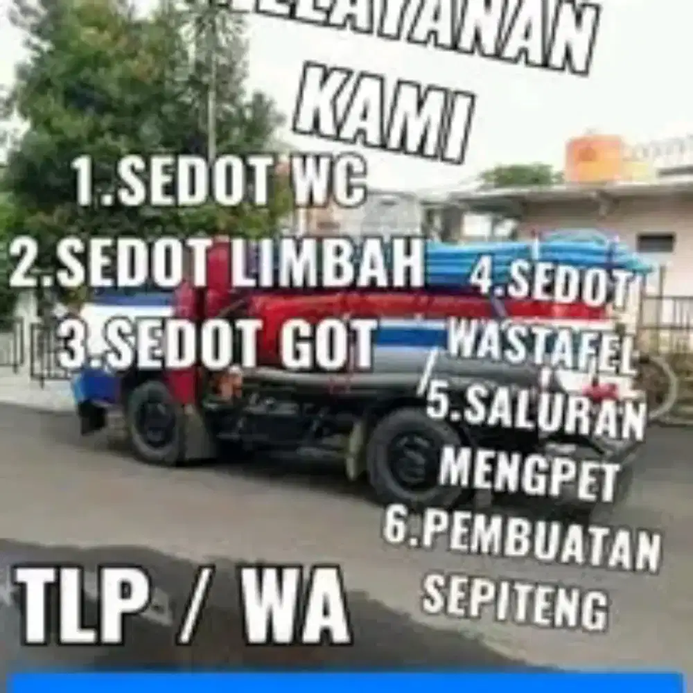 Jasa sedot WC bandung terpercaya