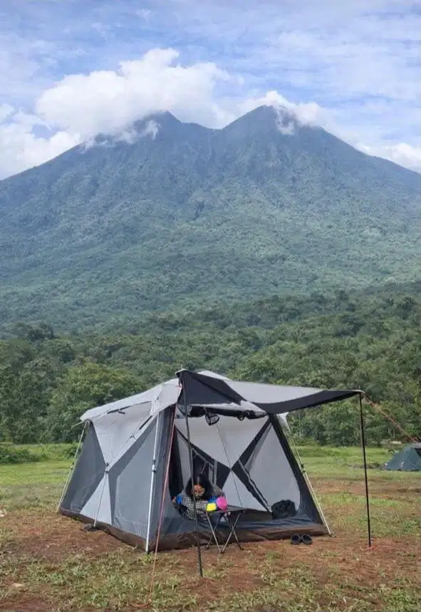 Tenda Camping bekas pakai