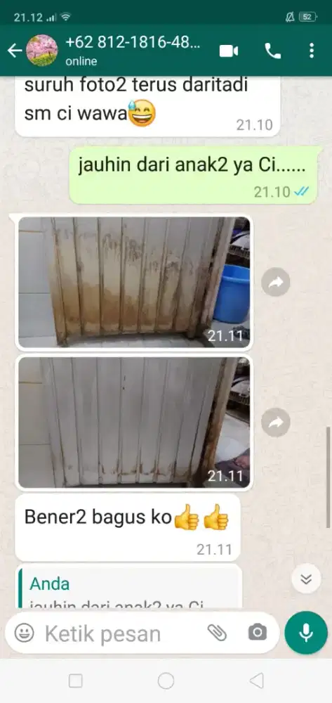 Pembersih kamar mandi