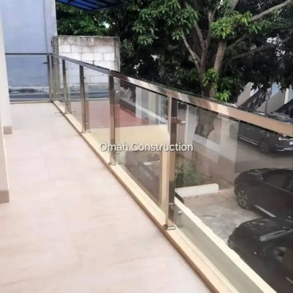 009 balkon stenlis kaca