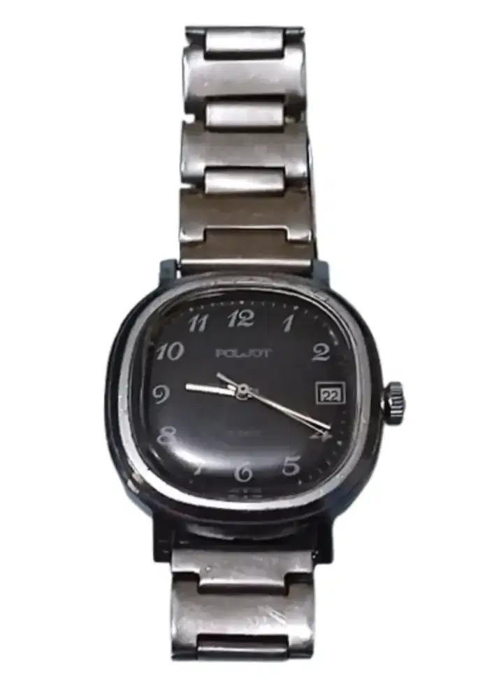 Jam Tangan Vintage Rusia Original Poljot Manual Winding