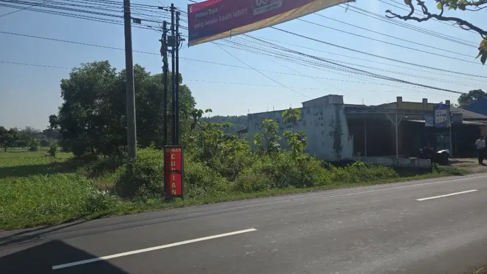 Dijual Tanah di Pinggir Jalan Raya Karanggede solo