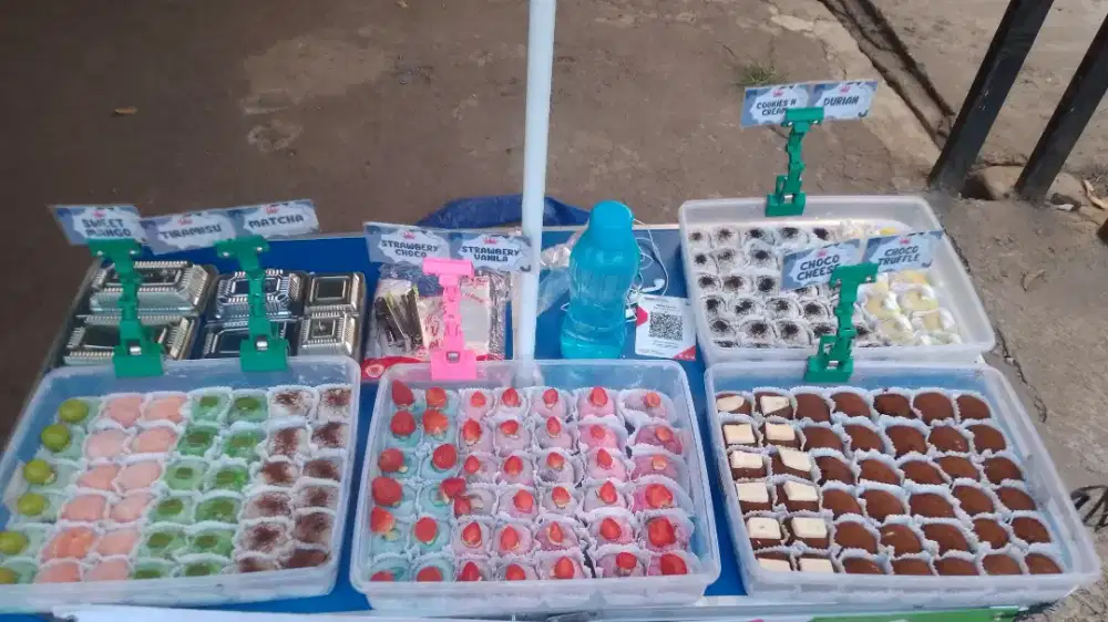 Loker jualan mochi di bazar pasar malam