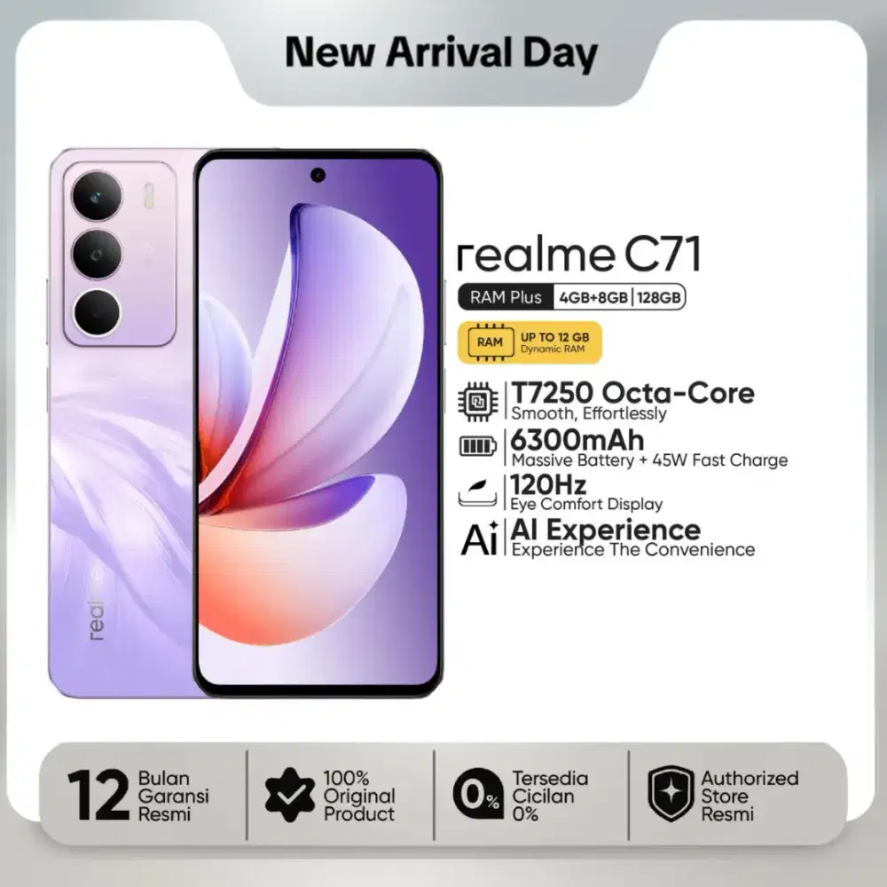Realme c71 Ram4