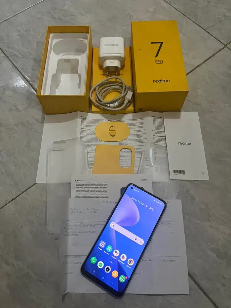 REALME 7 PRO FULLSET SMPAI NOTA