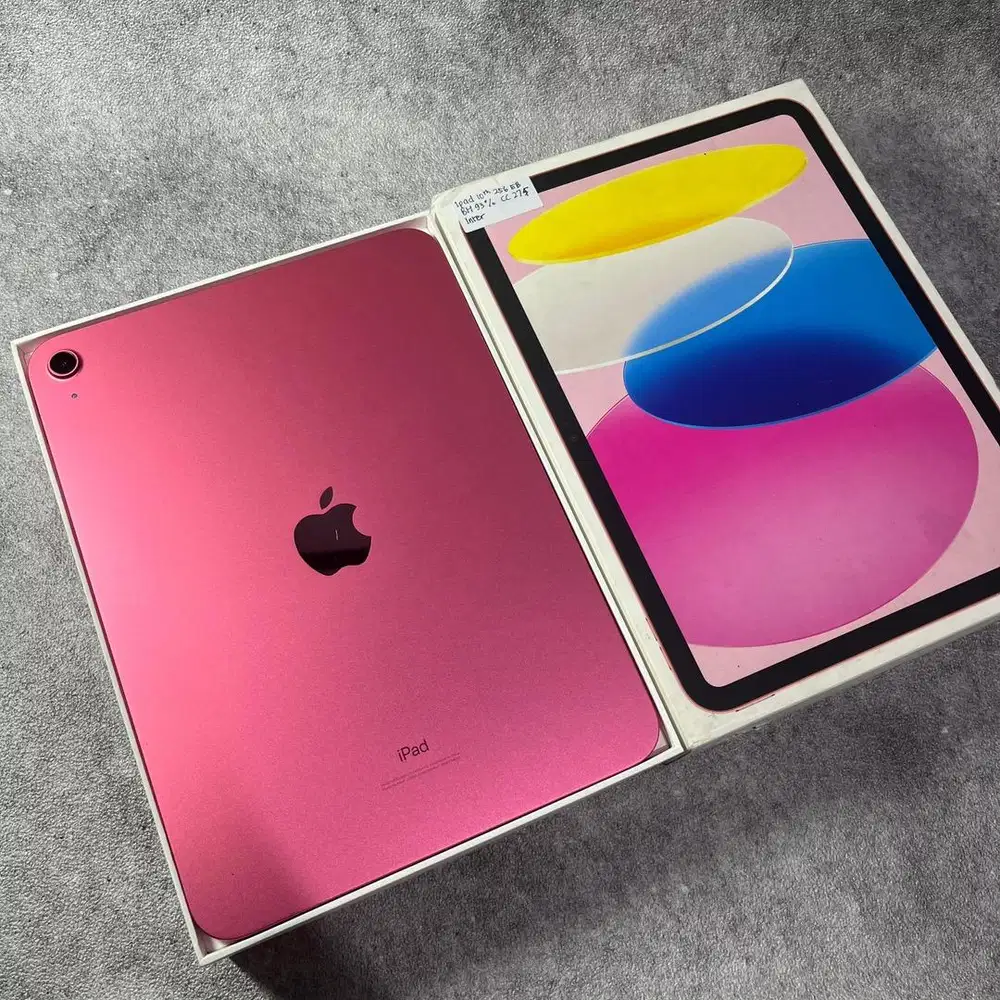 Ipad 10 Wifi 256GB Pink BH 93 CC 275 Inter