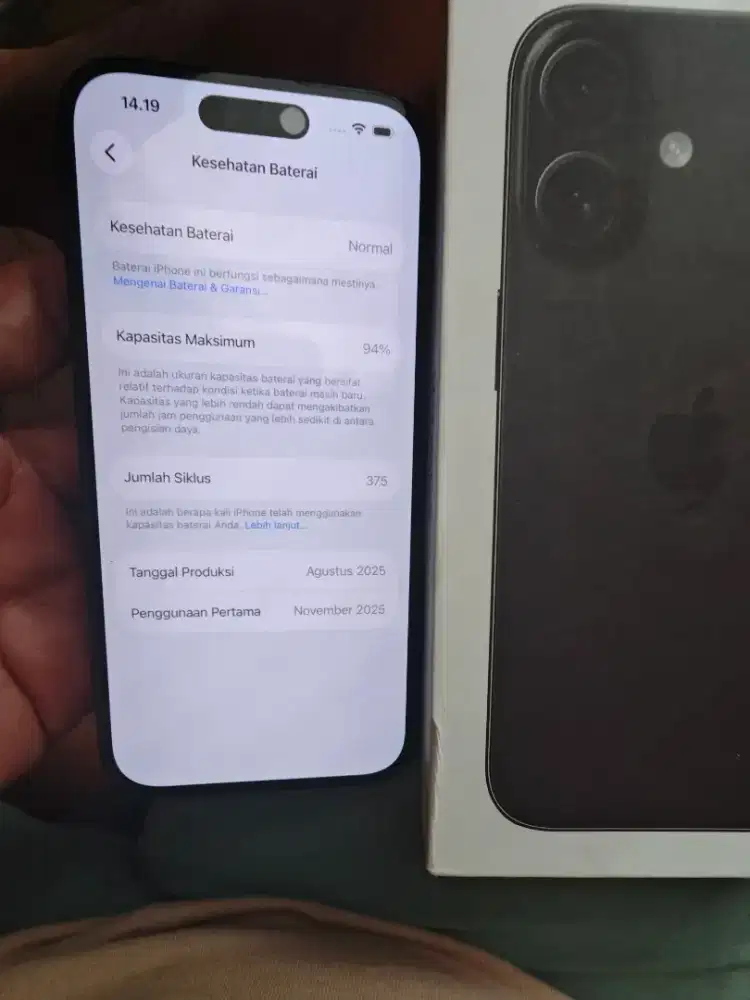 iPhone 16 128Gb SIM lock (Wiffi only) mulus Lngkp bs tker tmabh