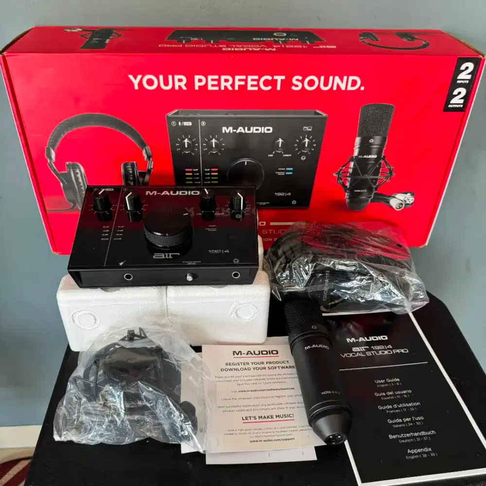 ‎M Audio Air 192/4 Vocal Studio Pro Package