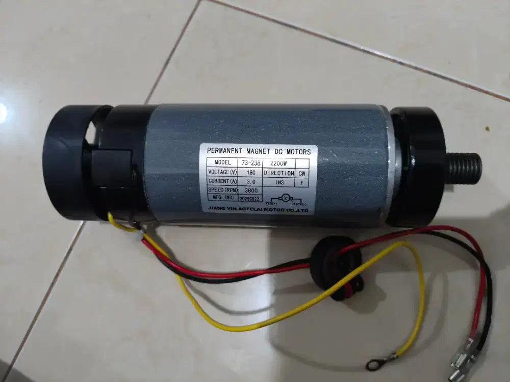Dynamo Motor Treadmill 180V DC Model 73-238 Original