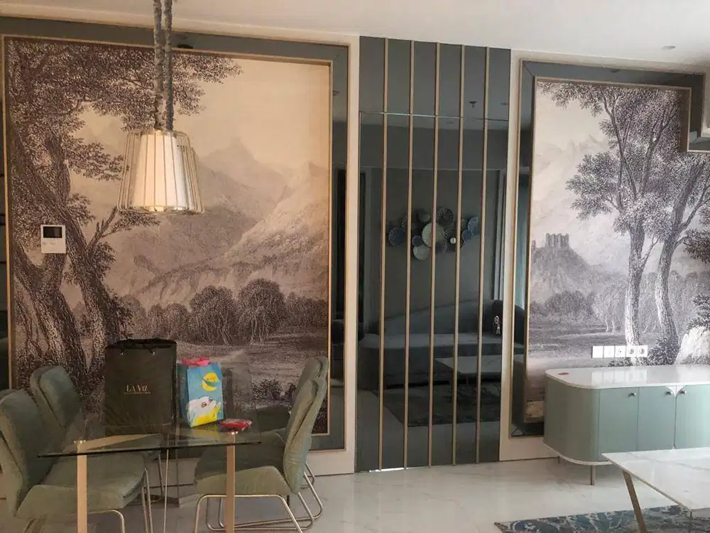 DIJUAL APARTEMEN LAVIZ MANSION PAKUWON MALL FURNISHED SIAP HUNI