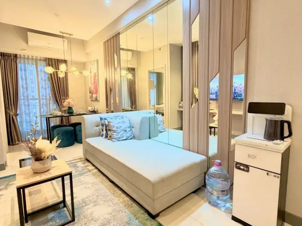 Sewa Harian Anderson 2BR Full Funrish Mewah Lantai 33. 750K/hari
