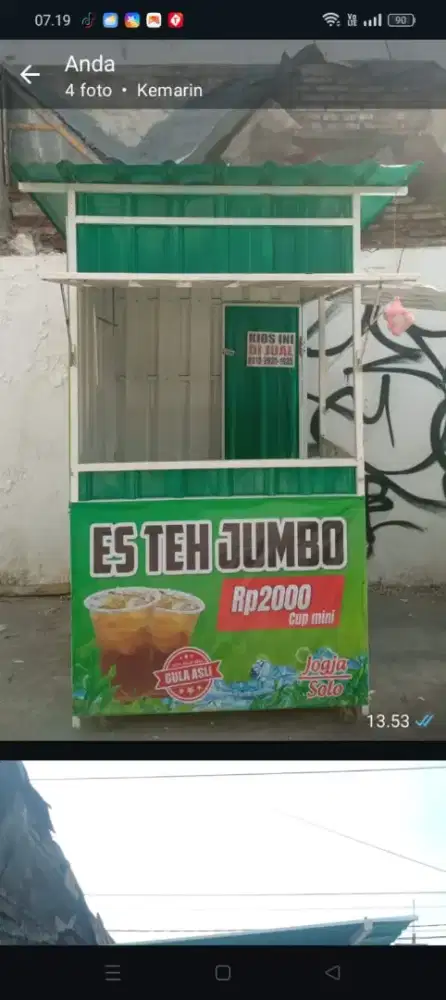 Jaga outlet es teh jumbo