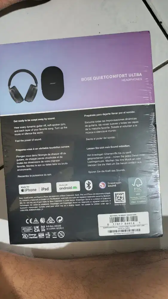 HEADSET BOSE QUIETCOMFORT