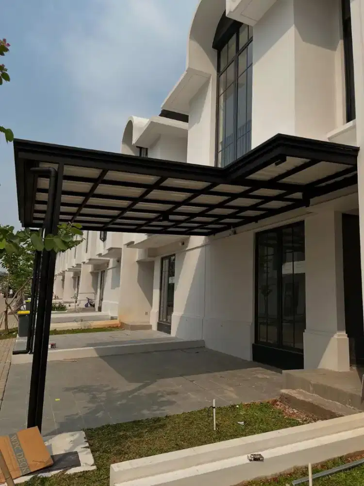 pemasangan kanopi minimalis