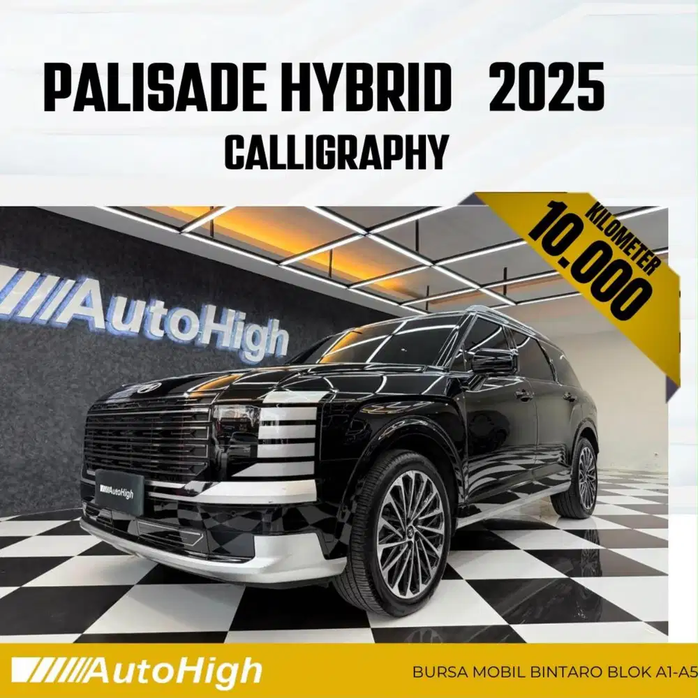 DP10% [Km10.000] Palisade Hybrid Calligraphy 2025 Reg 2026 #AUTOHIGH
