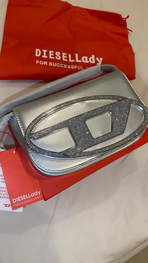 Diesel Bag silver